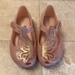 EUC Mini Melissa Butterfly Wing Size 10